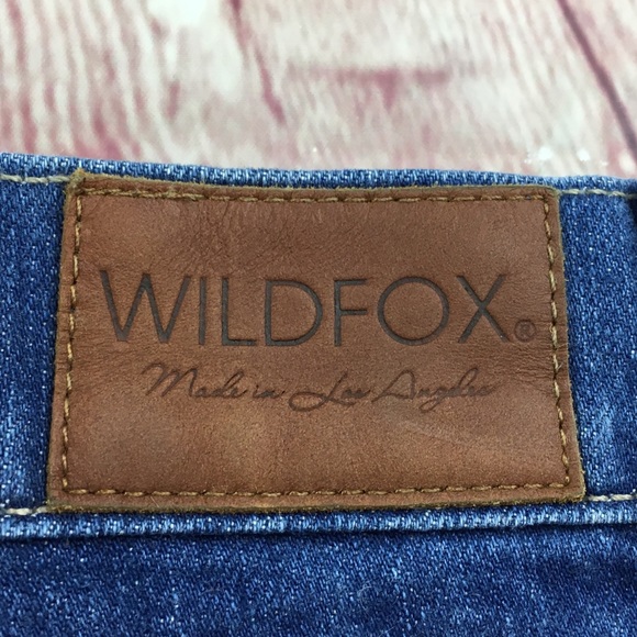 💸Wildfox Lara MidRise denim shorts size 25 - Picture 7 of 7